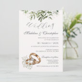 Boho Faire-part de mariage (Debout devant)