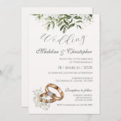 Boho Faire-part de mariage (Devant / Derrière)