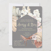 Boho Faire-part de mariage (Devant)