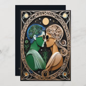 Boho Faire-part de mariage (Devant / Derrière)