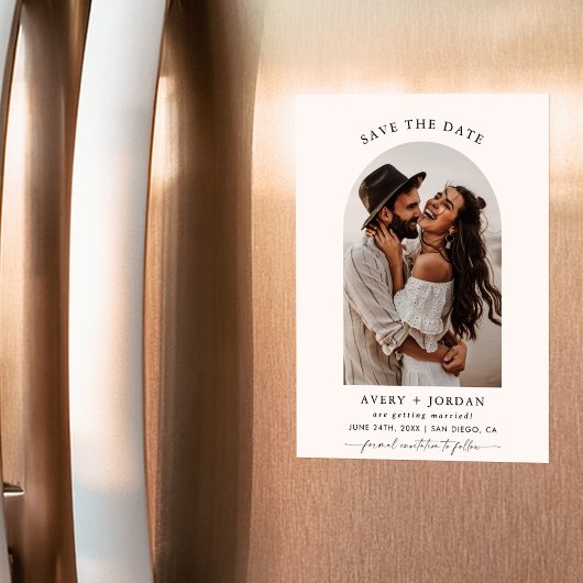 Boho Faire-Part de Save the Date, Faire-Part de Sa