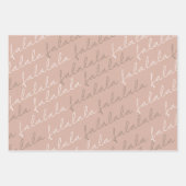 Boho Falalala Feuilles de papier d'enveloppement d (Devant 3)