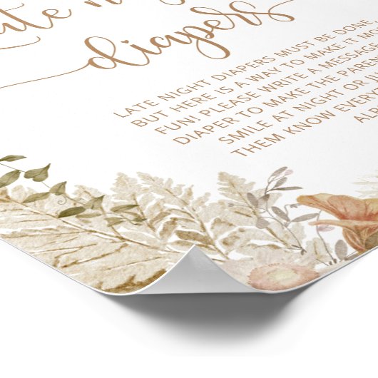 Boho fall citrouille Late night couches jeu Poster (Coin)