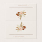 Boho Fall Flowers Rustique Mariage extérieur (Outside Unfolded)