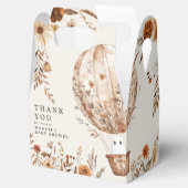 Boho Fall Ghost Wildflower Halloween Baby Shower Bedankdoosjes (Geopend)