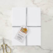 Boho Fall pumpkin bedank je baby shower Cadeaulabel (Met Touw)