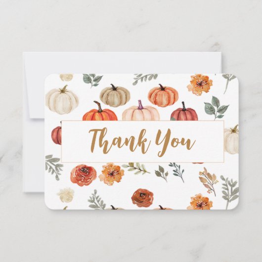 Boho Fall Pumpkin Merci (Devant)