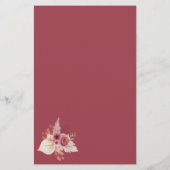 Boho Fall Pumpkin Who Knows The Bride Best Game (Achterkant)