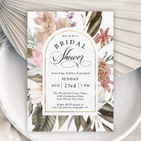 Boho Fantasy Waterverf Floral Vrijgezellenfeest