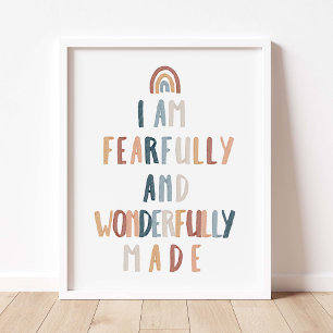 Boho Fearfully prachtig gemaakte print