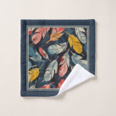 Boho Feathered Quiet Mind (Gant de toilette)