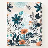 Boho Feathers Boek Hoesje Design – Stijlvol & Arti (Achterkant)