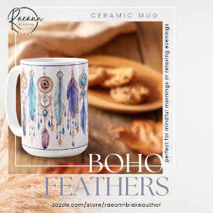 Boho Feathers Classique Mug