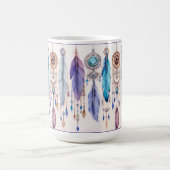 Boho Feathers Classique Mug (Centre)