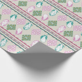 Boho Feathers Ethnic Cadeaupapier (Hoek)