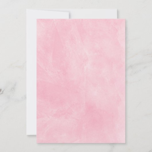 Boho Feathers Flowers Geometric Lijst Baby shower Kaart (Achterkant)