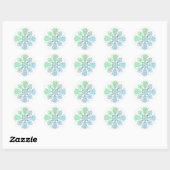 Boho Feest Ronde Sticker (Vel)