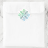 Boho Feest Ronde Sticker (Tas)