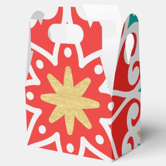 Boho Fiesta Geometric Bedankdoosjes (Geopend)