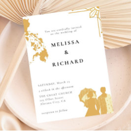 Boho Filippijnen zon bruiloft uitnodiging Filippij