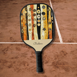 Boho Flair Gepersonaliseerd | Dink Well Pickleball Paddle