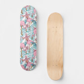 Boho Flamingo Skateboard (Voorkant)