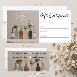 Boho-flessen | Bloemen | Cadeaubon