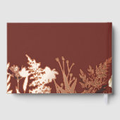 Boho Fleur sauvage Automne Mariage de automne Real (Verso)