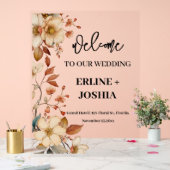 Boho Fleur sauvage Mariage en terre cuite (Mariage)