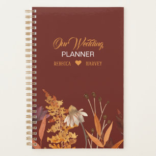 Boho Fleur sauvage Terracotta Mariage de automne d
