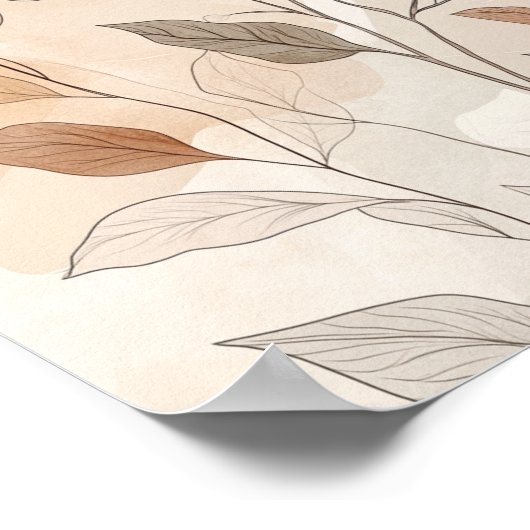 Boho fleurs décoration moderne (Coin)