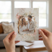 Boho Fleurs Mariage Cartes de Faire-Part