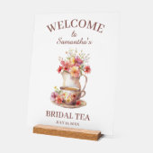 Boho Flora Terracotta Bridal Shower Tea (Angle)