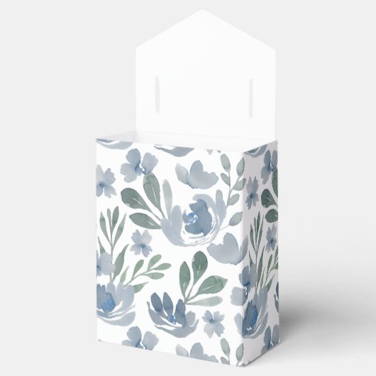 Boho Floral Beige Autumn Waterverf Dank u Fav Bedankdoosjes (Geopend)