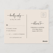  Boho Floral Briefkaart (Achterkant)