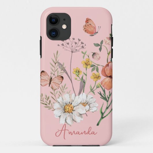 Boho Floral Case-Mate iPhone Case (Achterkant)