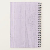 Boho Floral Clothes Hanger Closet Mode Boutique Planner (Achterkant)