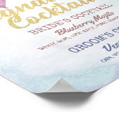 Boho Floral Drink Poster (Hoek)