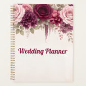 Boho Floral Elegant Wedding Planner (Voorkant)