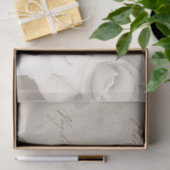 Boho Floral Ephemera Design Series #7 Tissuepapier (Geschenk)