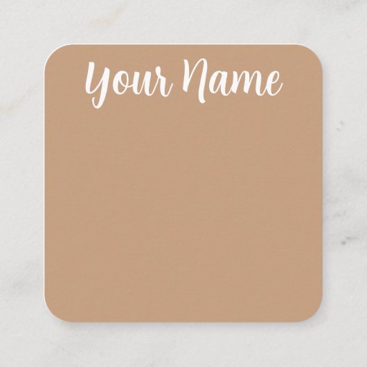 Boho Floral | Esthétique | Chic | Carte de visite (Dos)