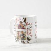 Boho Floral et verdure Photo Café Mug (Devant gauche)
