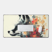 Boho Floral Fox Faune Nature (Clavier et souris)