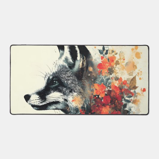 Boho Floral Fox Faune Nature (Recto)