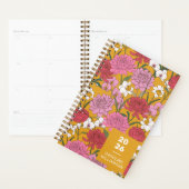 Boho Floral Garden Jaune Nom personnalisé (Devant avec enveloppe)