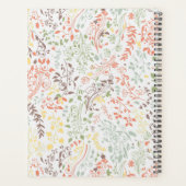 Boho Floral Inspiration Quote Planner (Achterkant)