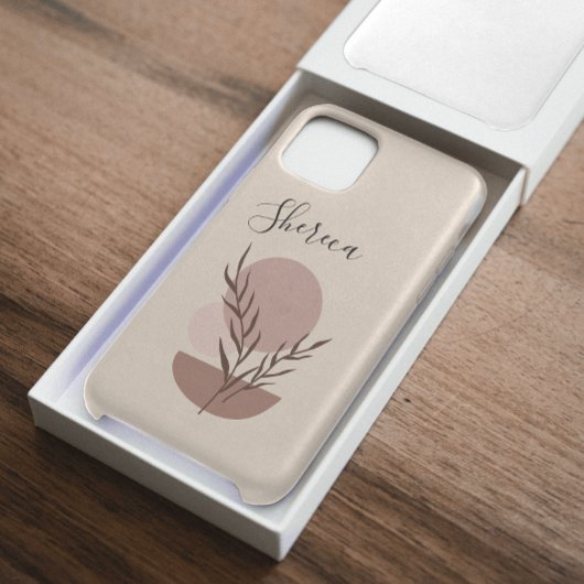 Boho Floral iPhone 12 Coque