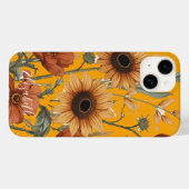 Boho Floral iPhone & iPad Case | terracotta (Achterkant (horizontaal))