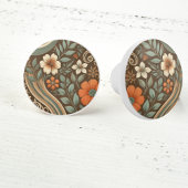 Boho Floral Keramische Knop