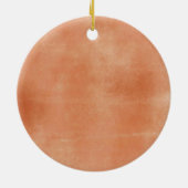 Boho Floral Kerstmis Baptisme Ornament God Bless (Achterkant)